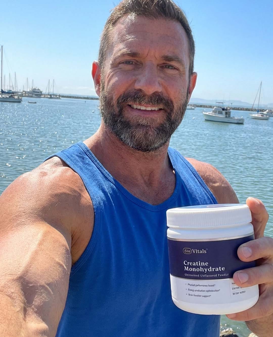 Customer photo review of Creatine Monohydrate