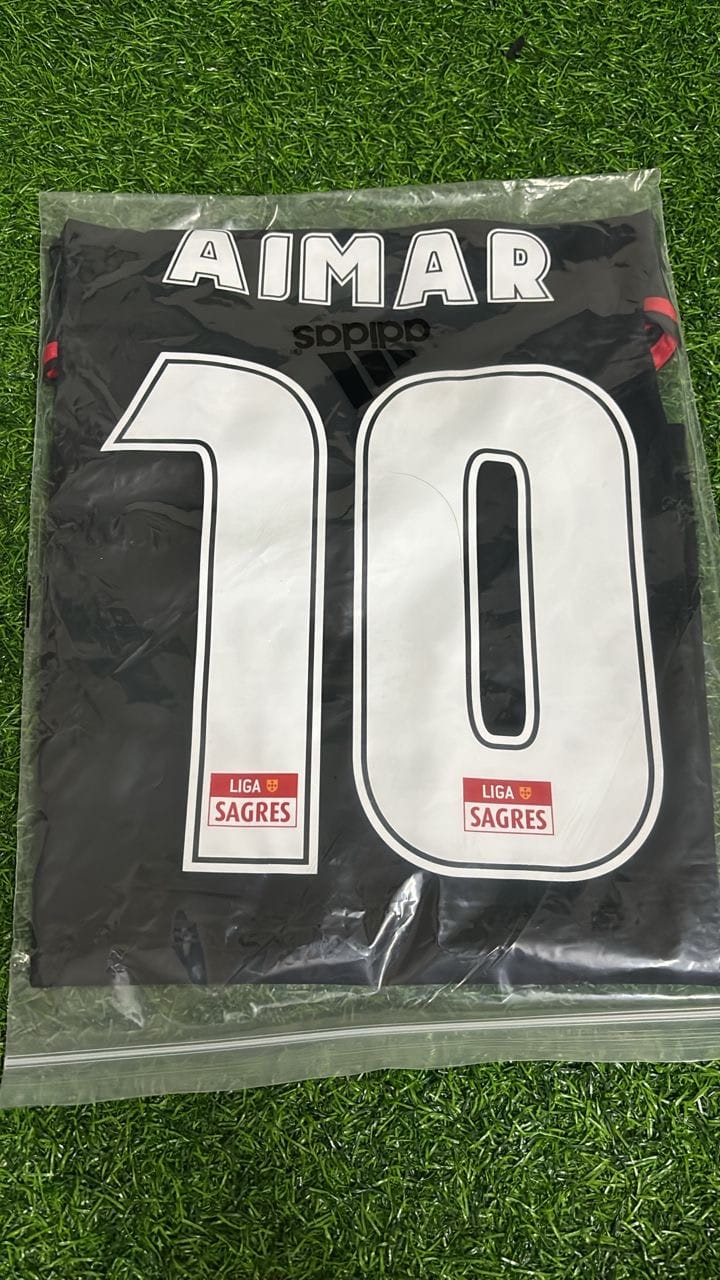 Customer photo review of Pablo Aimar 10 – Benfica 2009/2010 Away Black Retro Kit Jersey Trikot Maillot Soccer Shirt