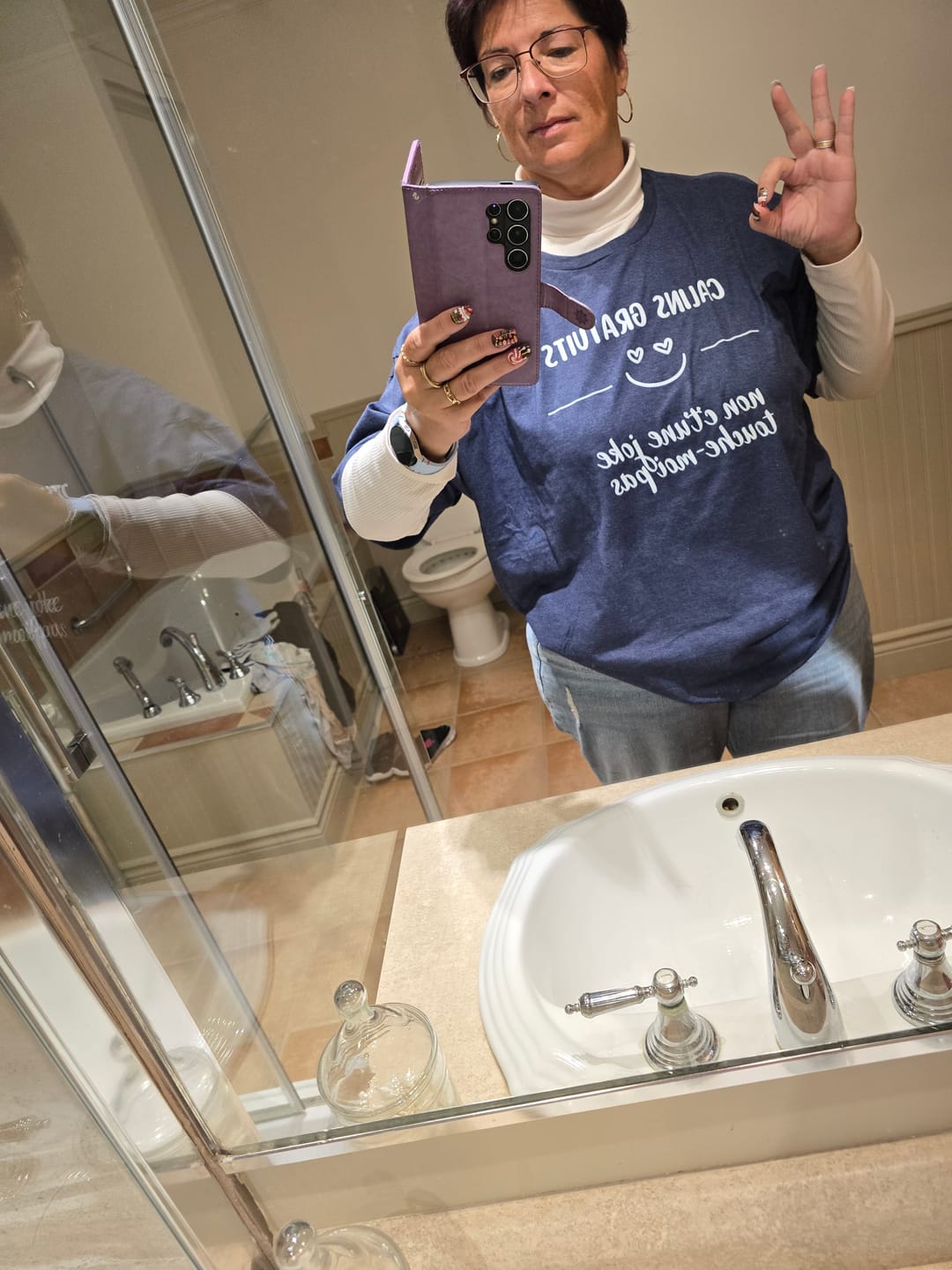 Customer photo review of T-SHIRT / JE NE SUIS PAS PARFAITE MAIS