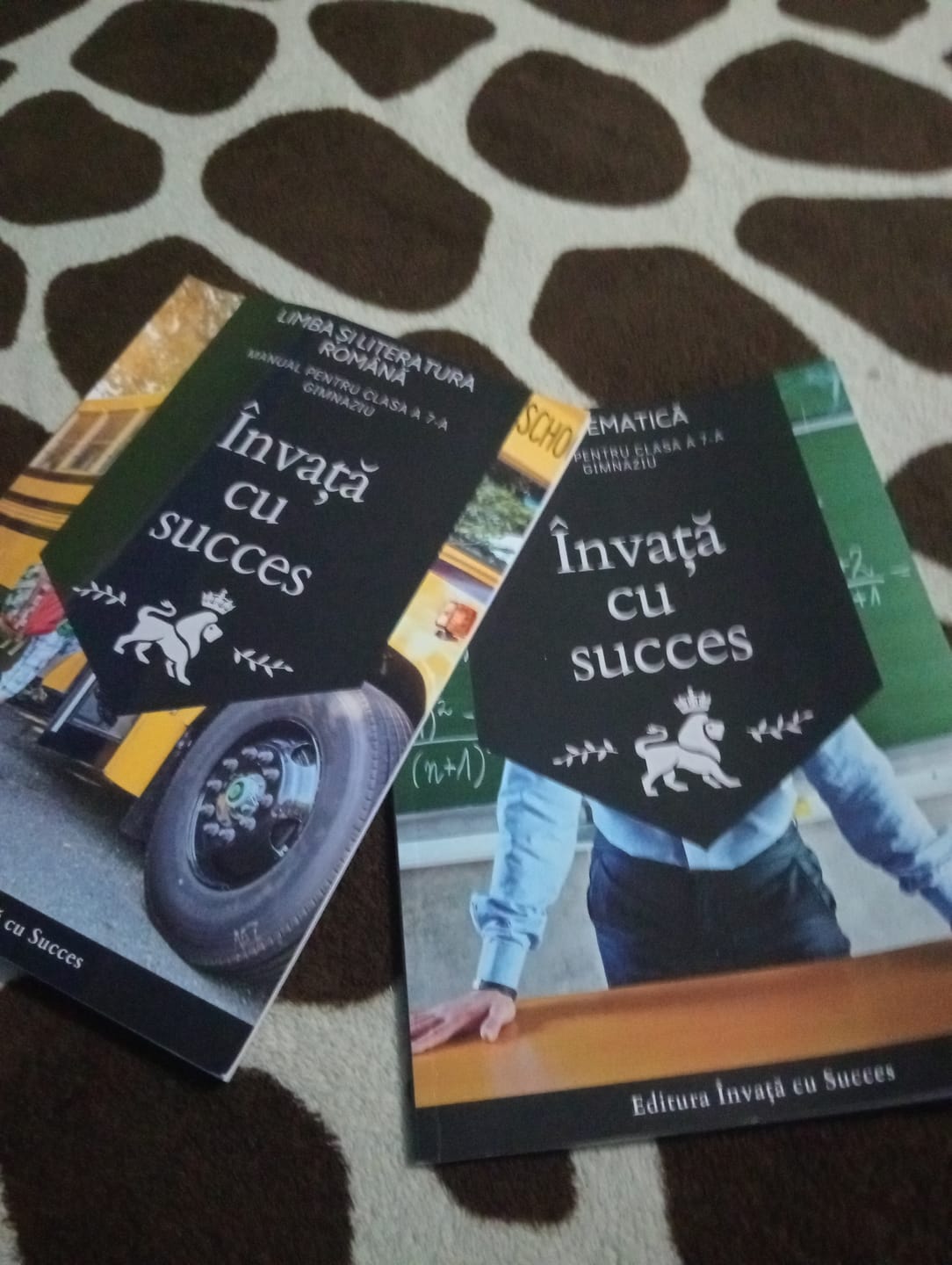 Customer photo review of Pachet Clasa a VII-a: Toată materia structurată la Română și Matematică pentru clasa a VII-a