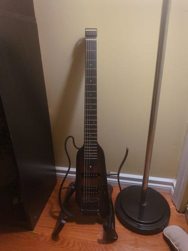 Customer photo review of Donner HUSH™ X Electric Travel Guitar