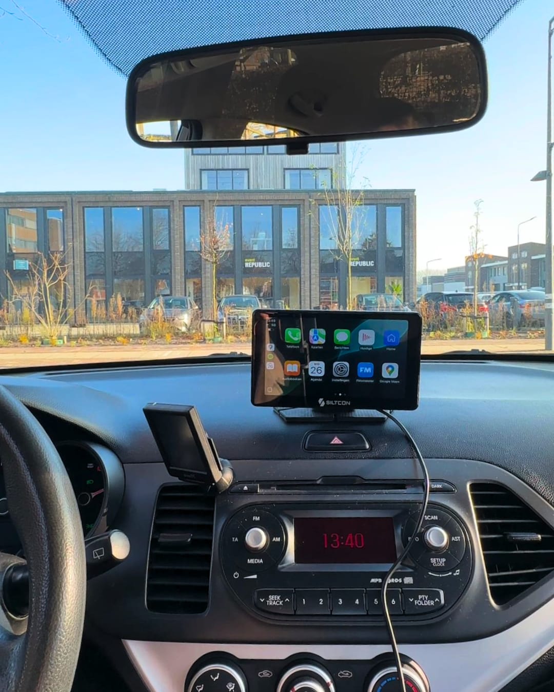 Customer photo review of Siltcon® 7” Carplay / Android Auto Scherm