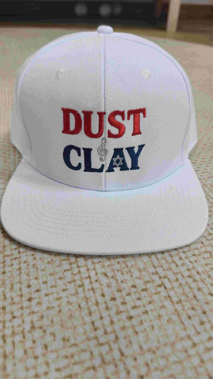 Customer photo review of Custom Black 3D Puff Embroidery Flat Embroidery Casual Sport Baseball Cap