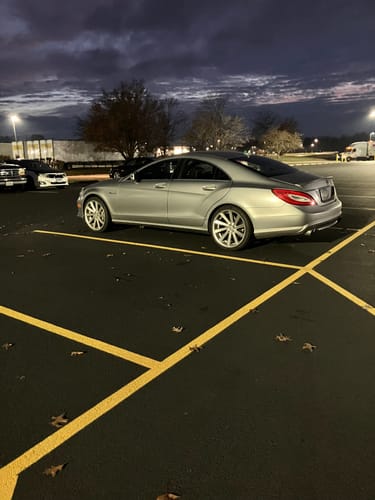 Customer photo review of 2012-2018 Mercedes-Benz CLS550 RWD Air Suspension Conversion Kit with Warning Light Fix (MJ24FM)