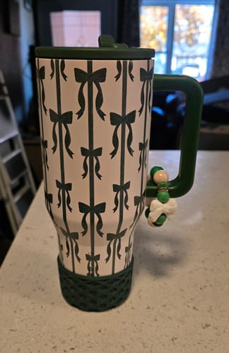 Customer photo review of WAFFLE Hammertone Logo Tumbler Boot -fits 20-40oz NEW!