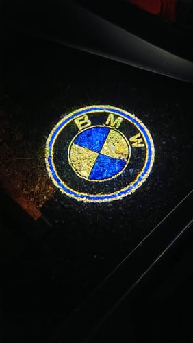 Customer photo review of BMW F SERIES DOOR LIGHTS