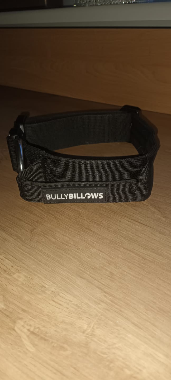 Customer photo review of 4cm Combat® Collar | Handle & Rated Clip - Black