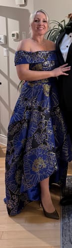 Petra S. review of Danbury Gown by Bariano - RENTAL image 1 out of 1