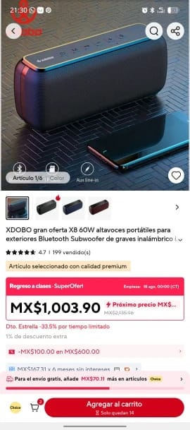 Customer photo review of XDOBO X8 II