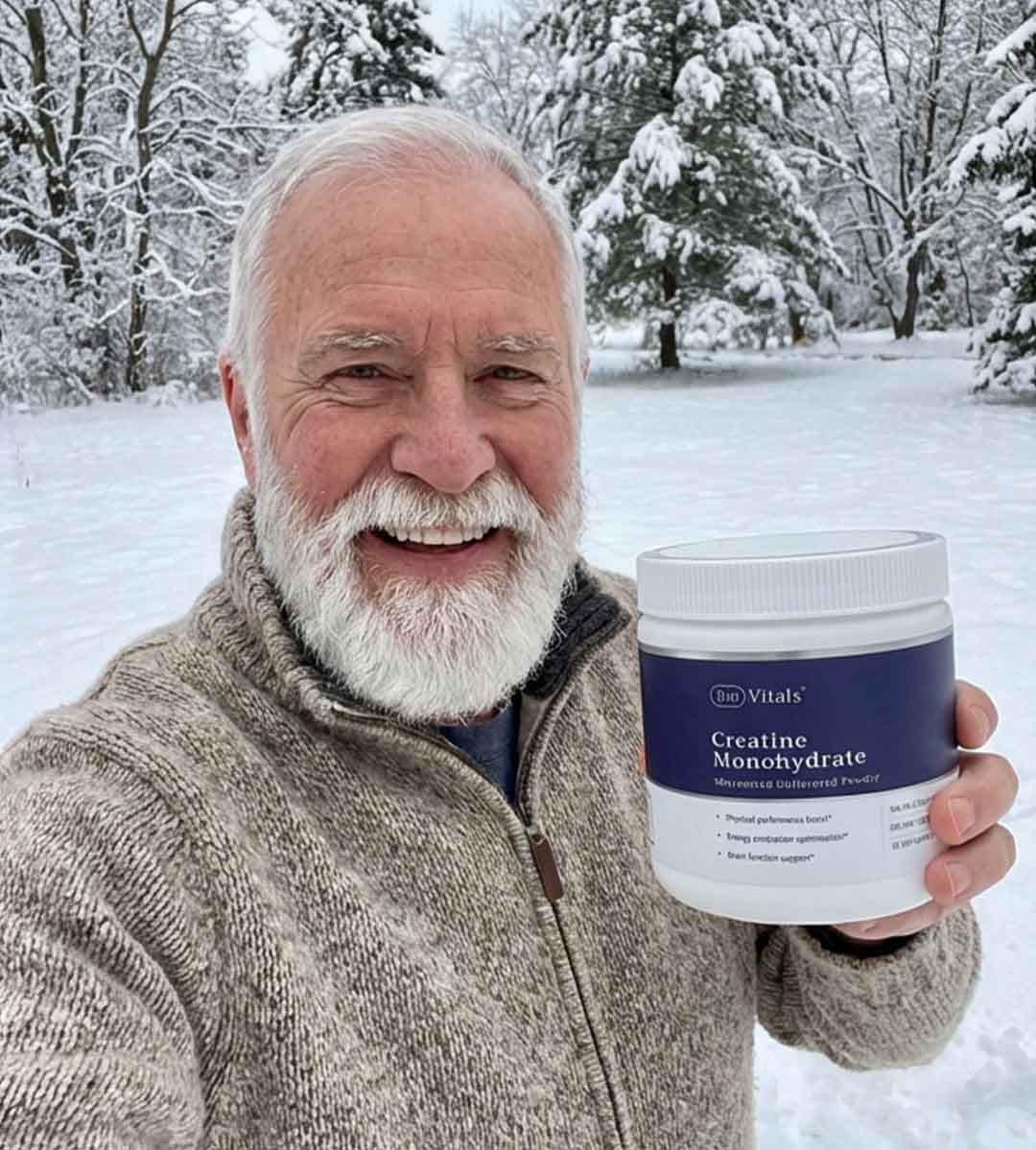 Customer photo review of Creatine Monohydrate