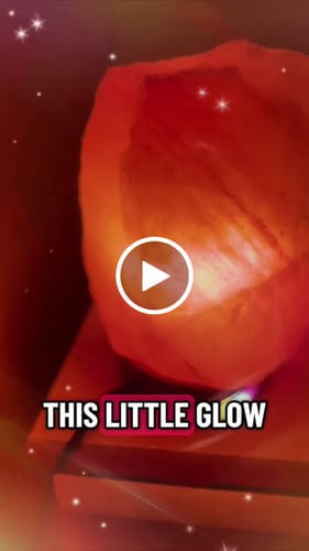 Customer video review of Natural Pink Himalayan Salt Lamp 9-11 Lbs