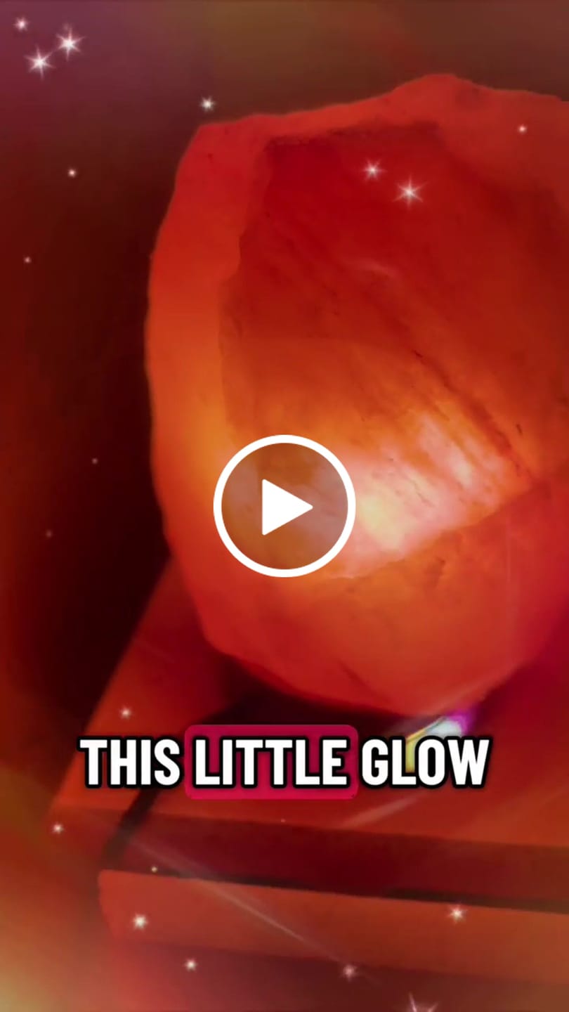 Customer video review of Natural Pink Himalayan Salt Lamp 9-11 Lbs