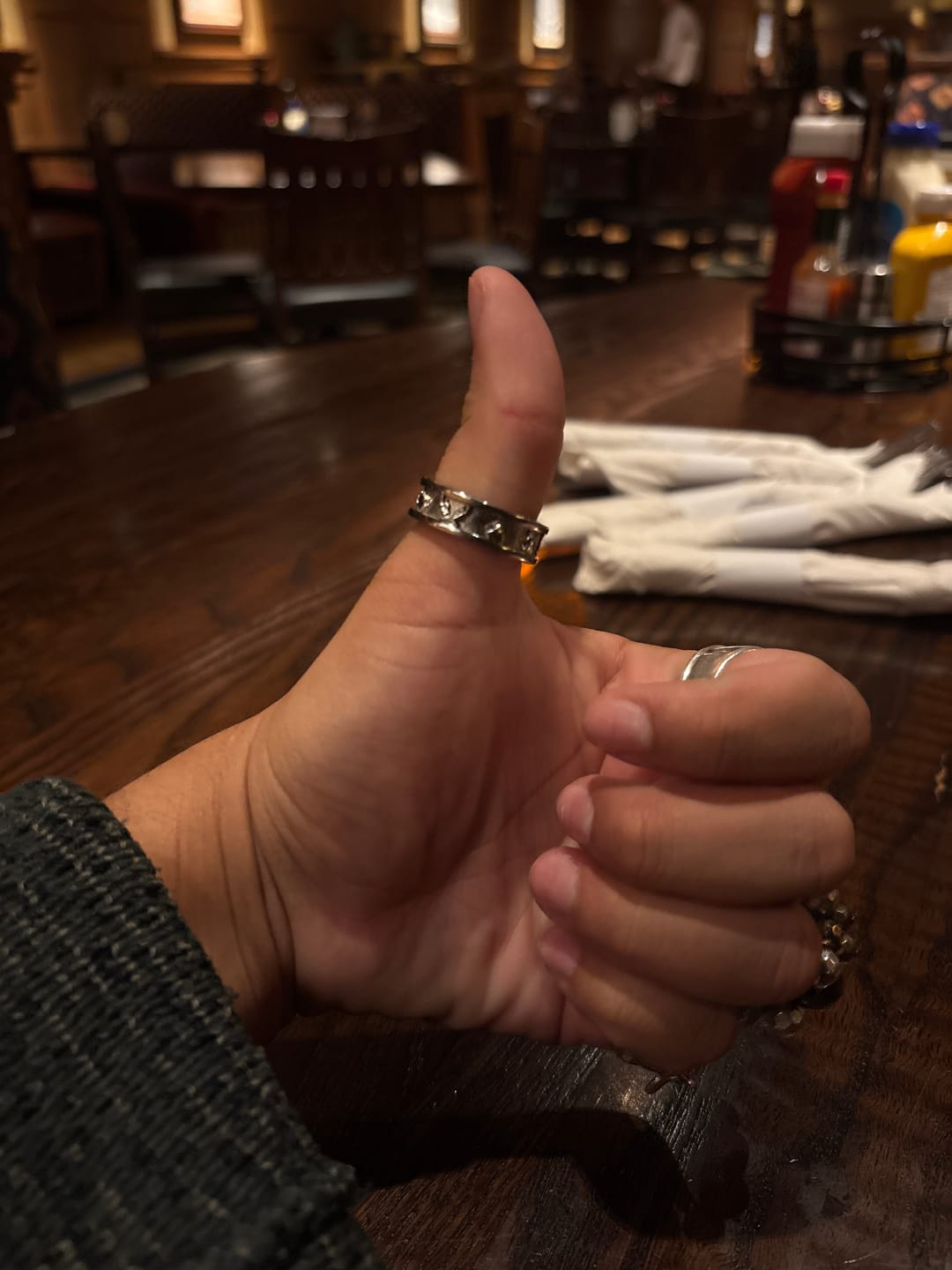 Customer photo review of GAMBLER'S RING