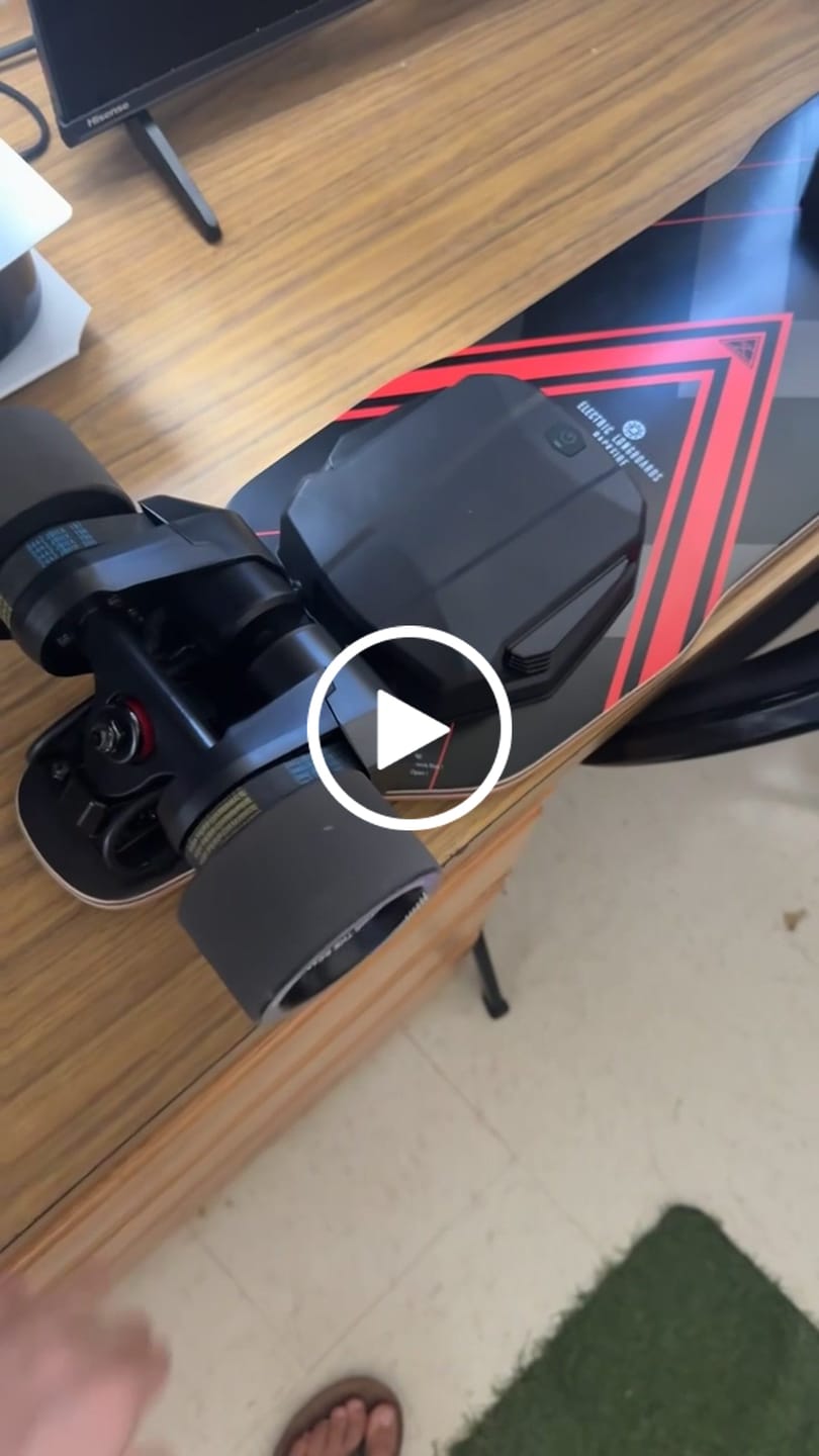Customer video review of Backfire G2 Black & G2Z Electric Skateboard with R5s Remote