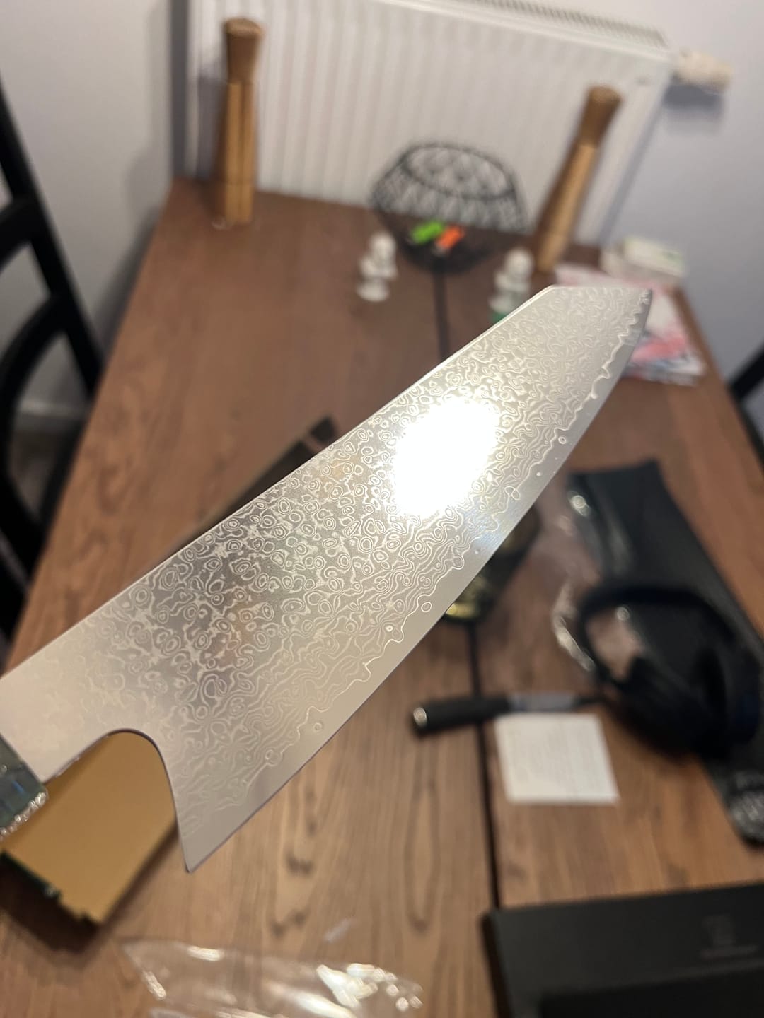 Customer photo review of Damast Gyuto Messer