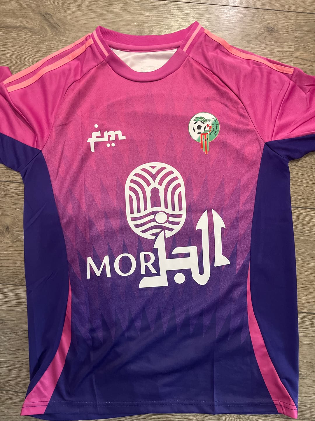 Customer photo review of MAILLOT MAROC x ALGÉRIE ROSE