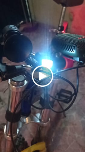 Customer video review of Linternas Para Bicicleta Juego Libi-2P Pretul