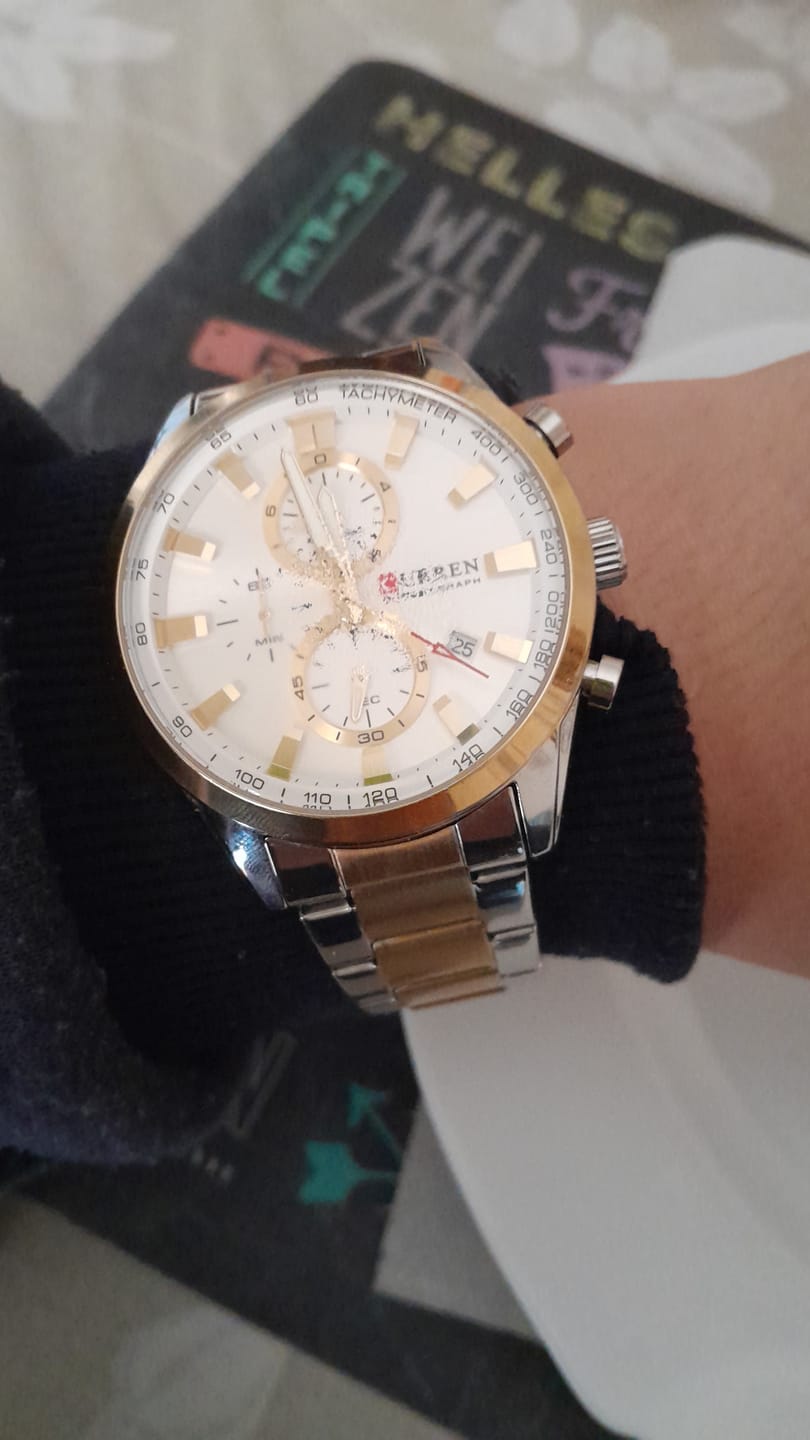Customer photo review of Curren Monte Carlo® orologio uomo acciaio