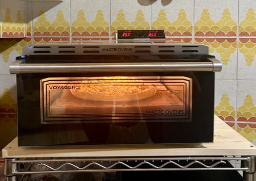 Customer photo review of Macte Ovens Voyager TWIN ADVANCED| Forno pizza elettrico
