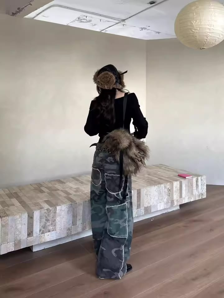 Customer photo review of Aelfric Eden Baggy Barrel Camo Pants