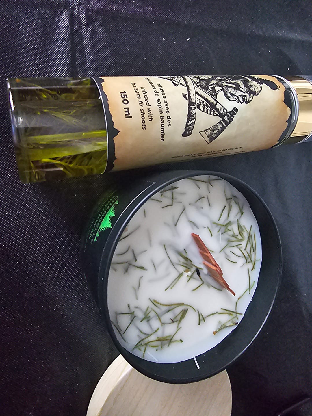 Customer photo review of Duo Chandelle et Brume au sapin baumier