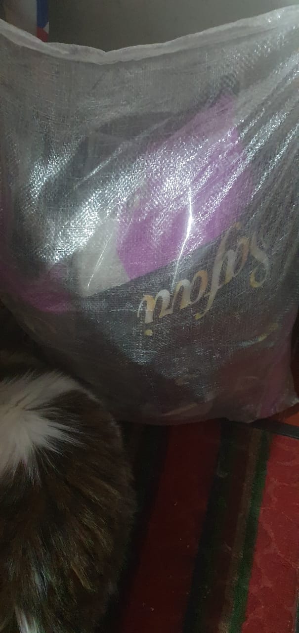Customer photo review of Arena Minino Aglutinante 40kg + 4kg Regalo