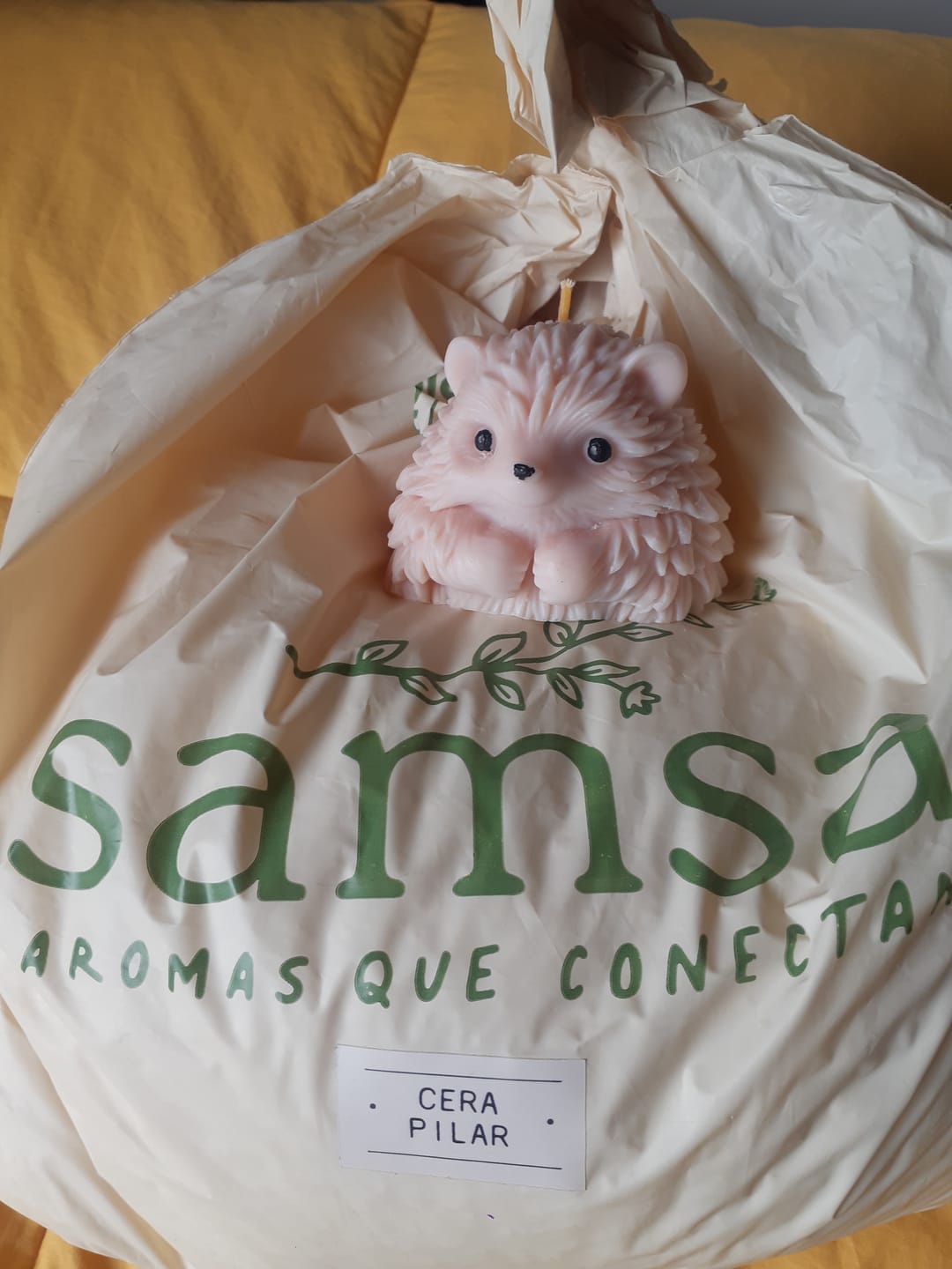 Customer photo review of Cera de Soja APF Pilar
