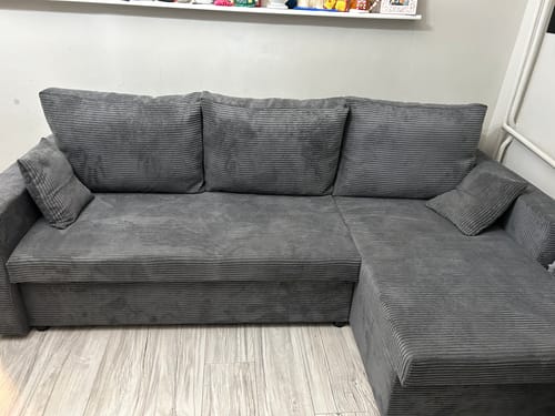 Customer photo review of Narożnik NEO BP sztruks