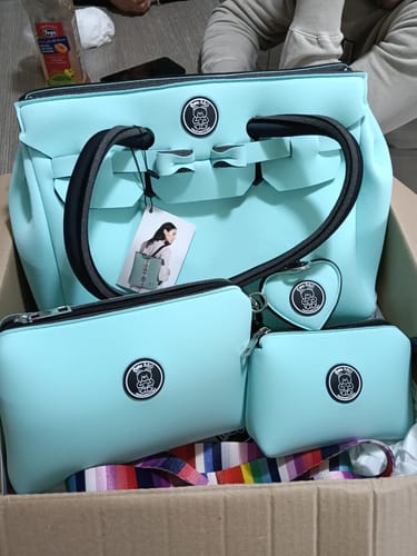 Customer photo review of TRIO | Birkin + Pochette + Trousse