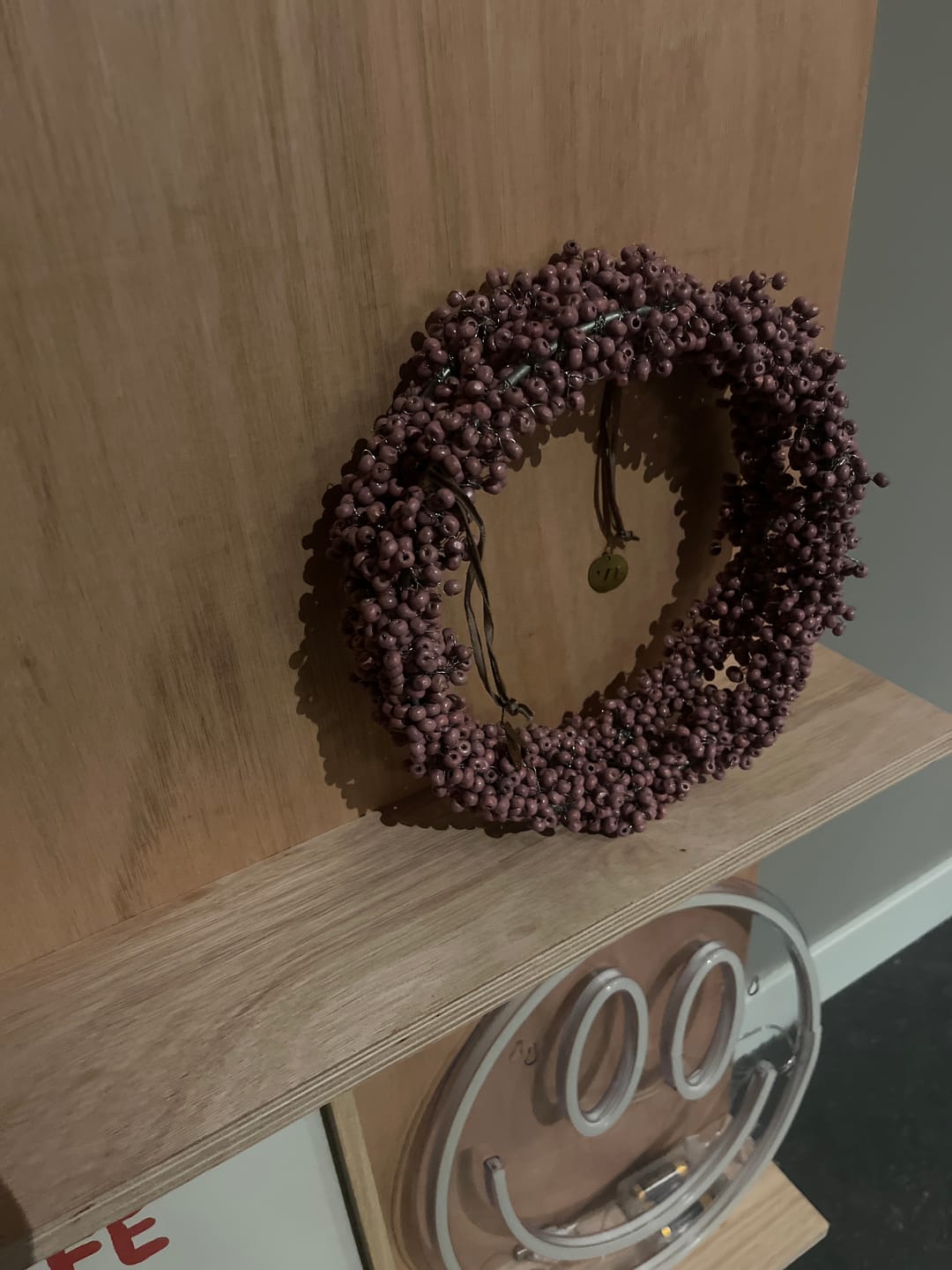 Customer photo review of Old Pink wreath