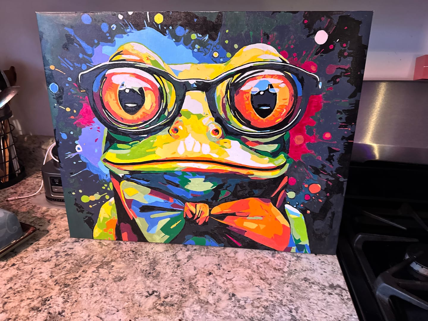 Customer photo review of Mr. Frog
