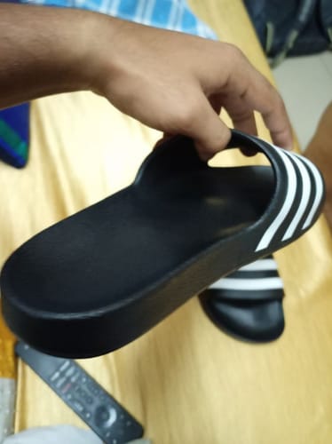 Customer photo review of adidas Adilette Aqua Slides