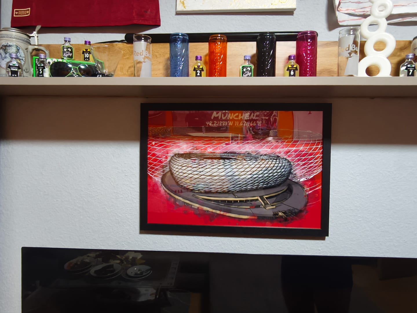 Customer photo review of Stadion Poster München Art Print