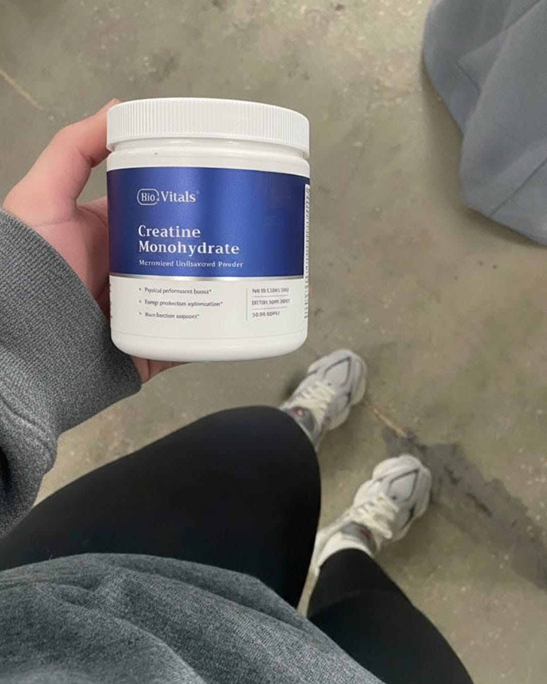 Customer photo review of Creatine Monohydrate