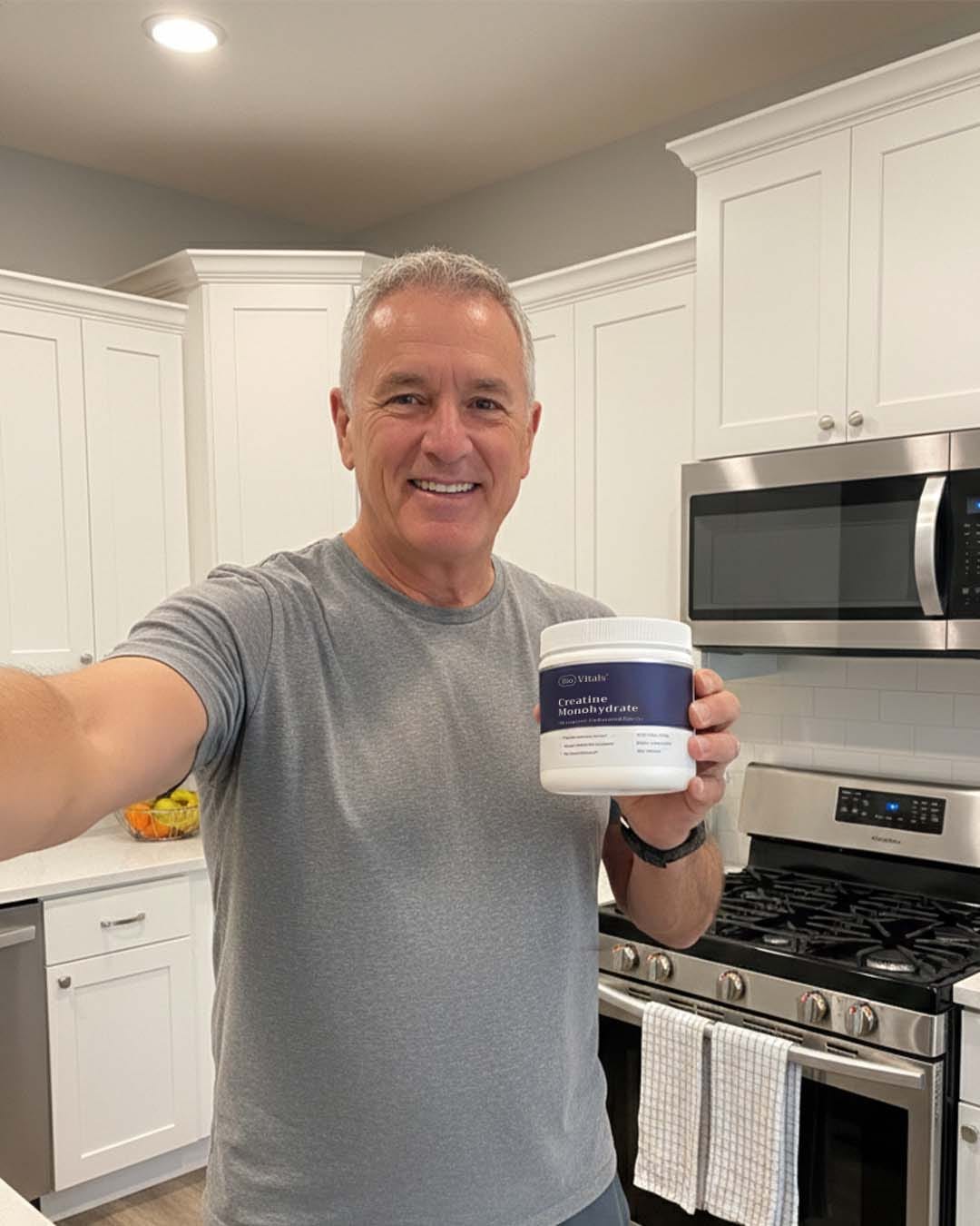 Customer photo review of Creatine Monohydrate