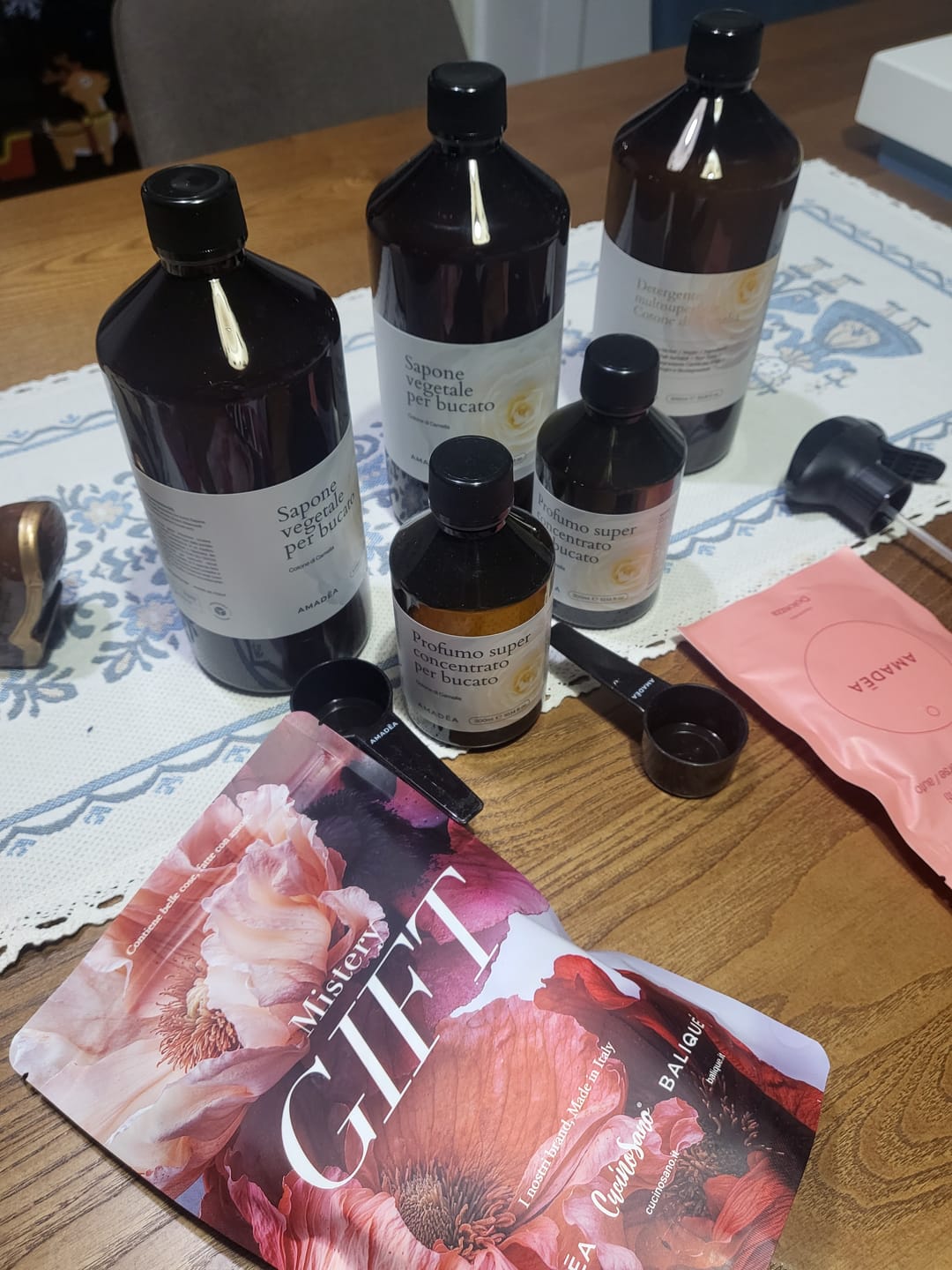 Customer photo review of Kit Laundry Cotone di Camelia