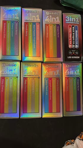 Customer photo review of VAPSOLO QUADS 80000 4en1 | 4 sabores