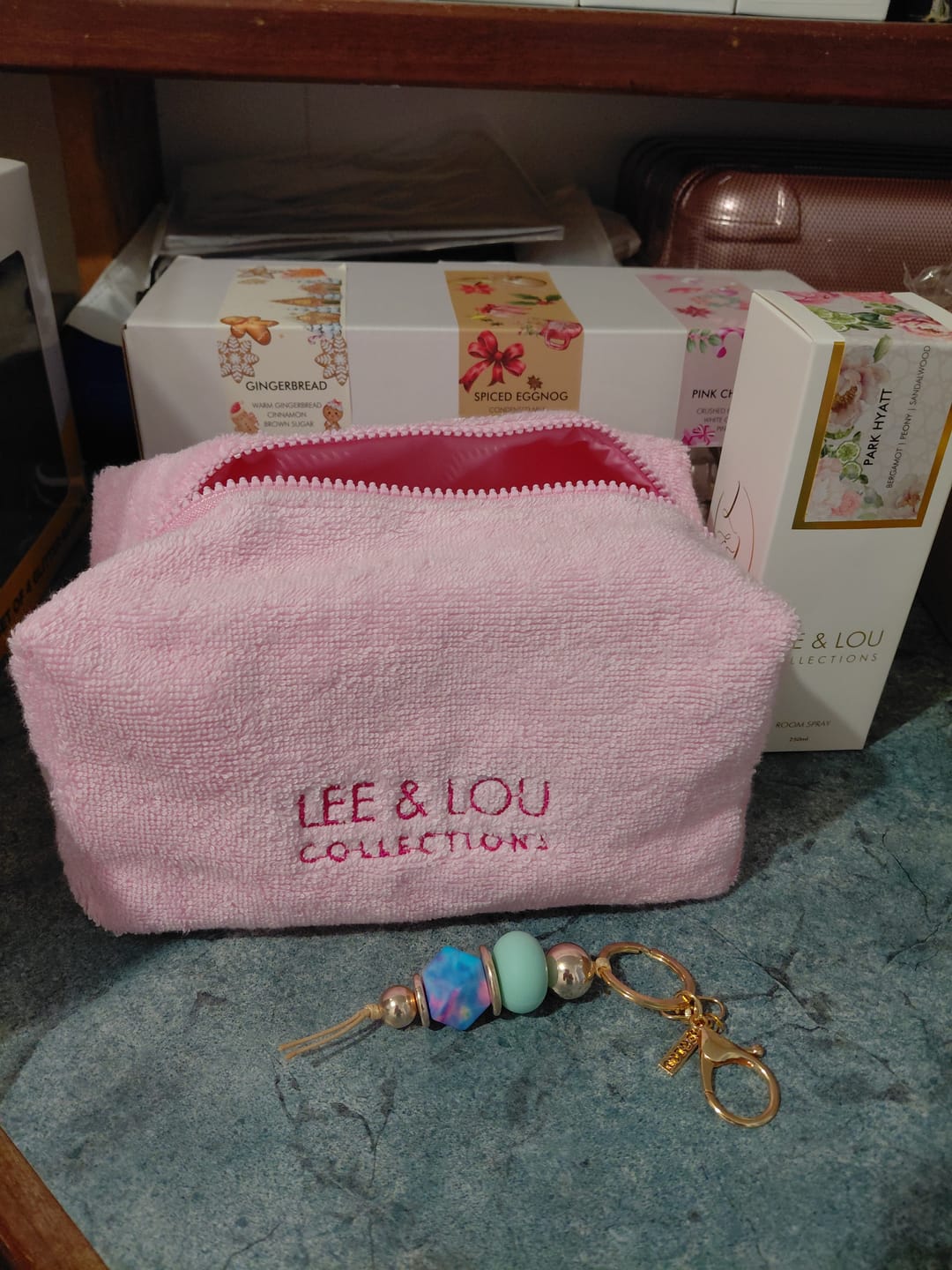 Customer photo review of *Limited Edition LEE & LOU Cosmetic Bag
