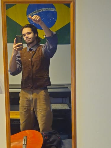 Customer photo review of Vintage Corduroy Work Vest