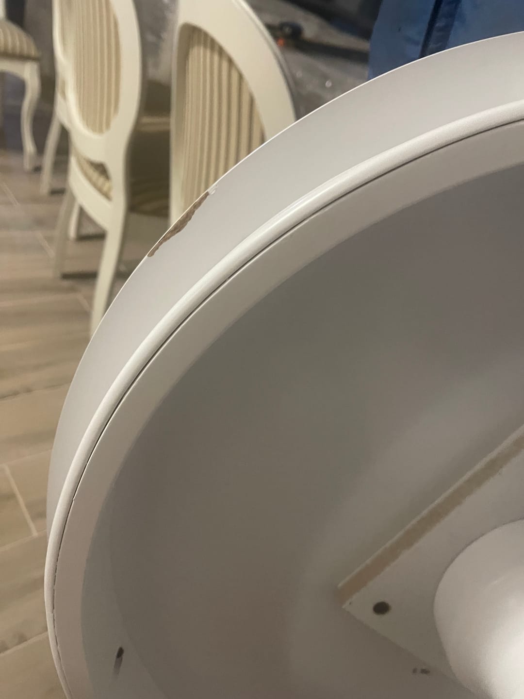 Customer photo review of Masuta NEVADA D, alb, 60x55 cm
