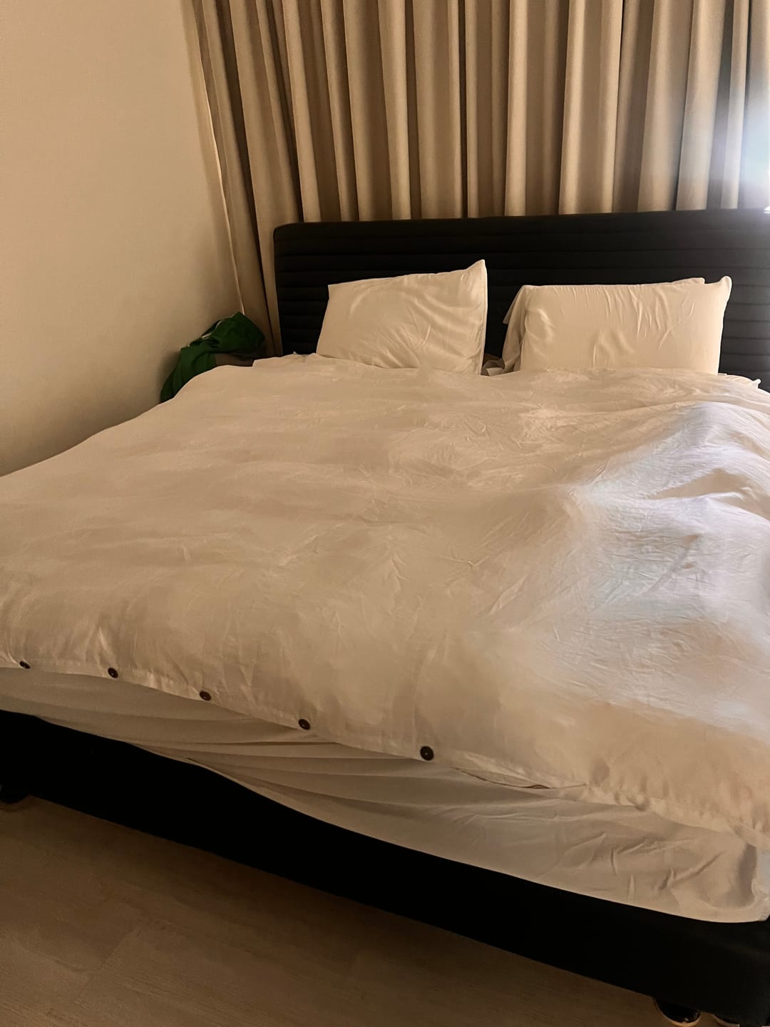Customer photo review of סט מצעי אקליפטוס Tencel ™ Clean+