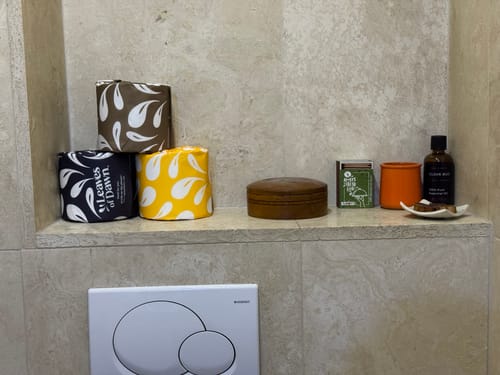 Customer photo review of 100% Bamboo Paper Towel - 2ply - 27 meters