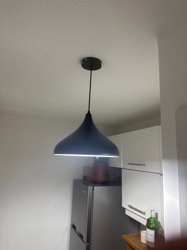 Customer photo review of Lampara Colgante De Techo Vintage 22 Cm Gran Calidad