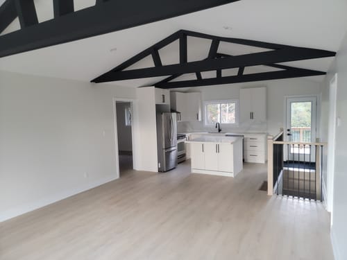 Customer photo review of 7" Wide Base Cabinet - Thermofoil Doors