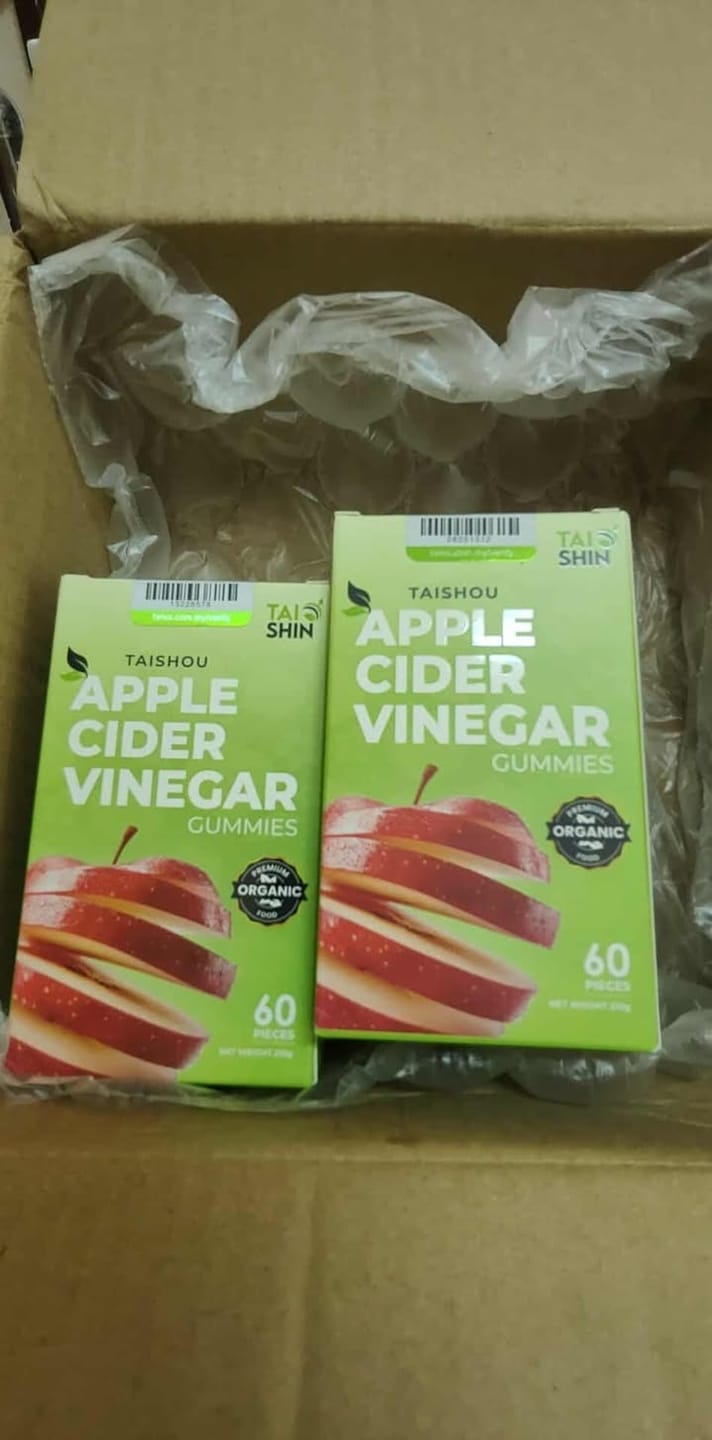 Customer photo review of Taishou Apple Cider Gummies