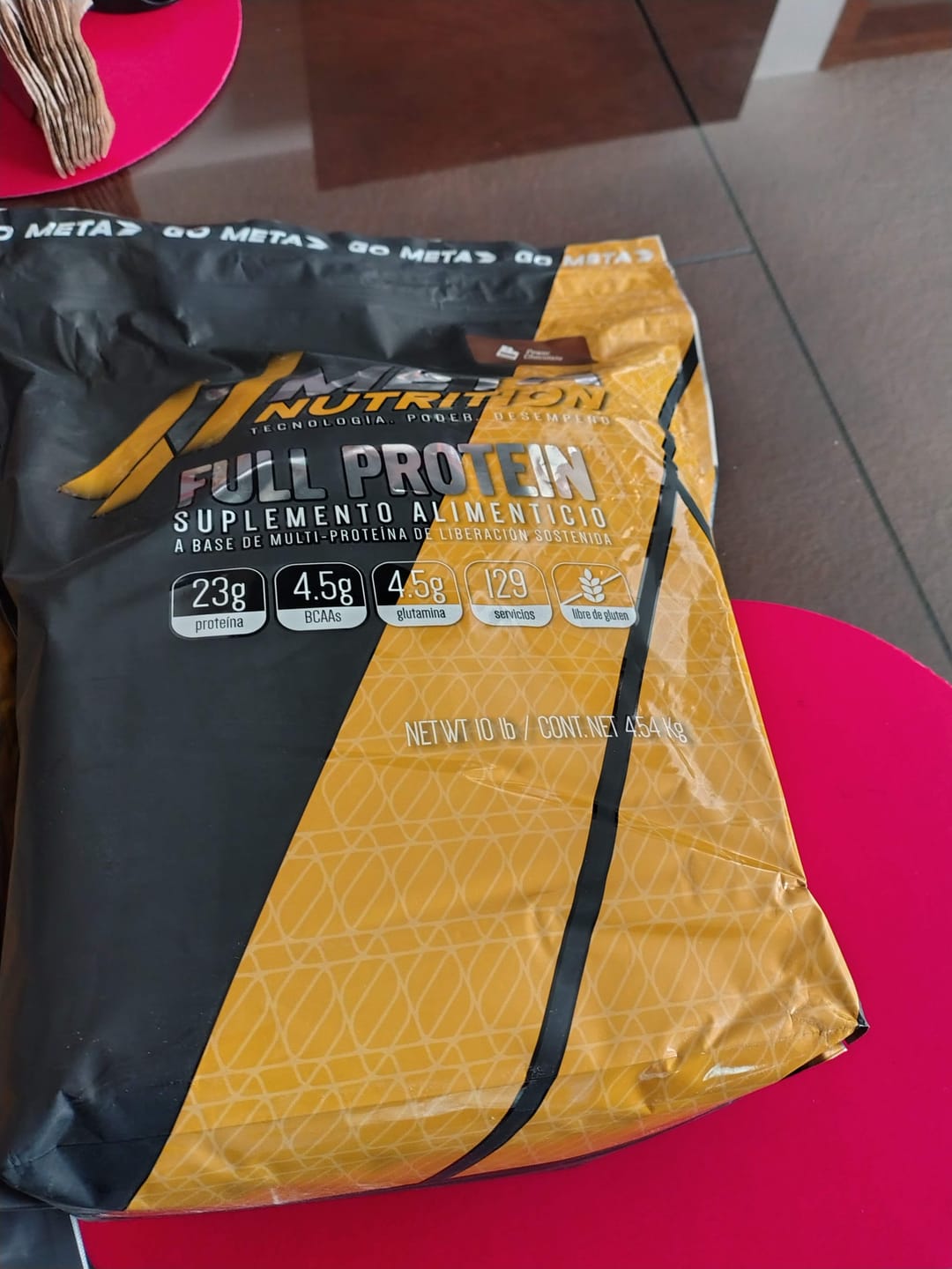 Customer photo review of Full Protein 10 lb, 129 servicios