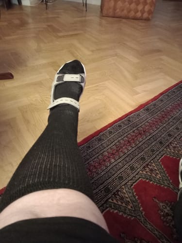 Customer photo review of Diasocks Tunn Stödstrumpa (12–15 mmHg)