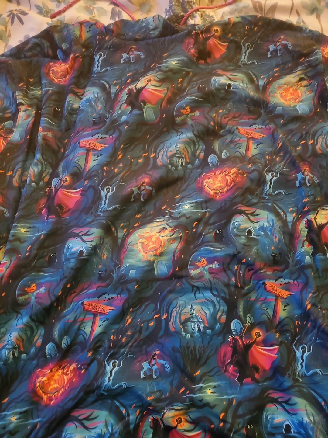 Customer photo review of Disney "Headless Havoc" – Performance Hoodie