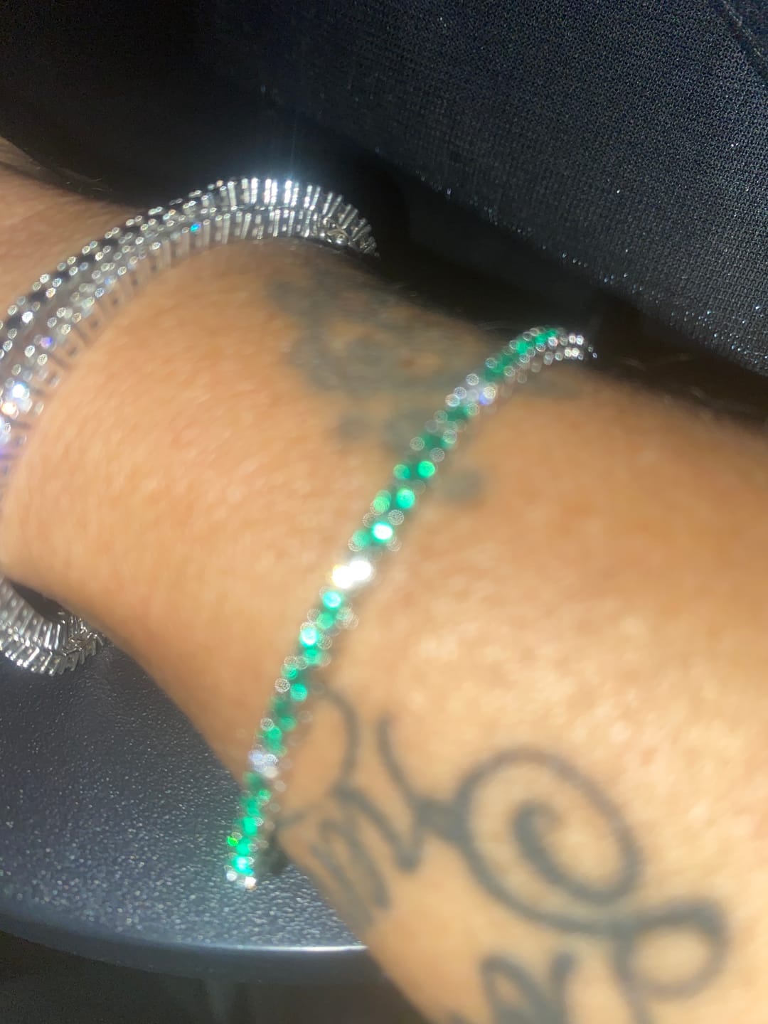 Customer photo review of Bracciale Unisex Tennis in Argento 925 TIZ AGTEN
