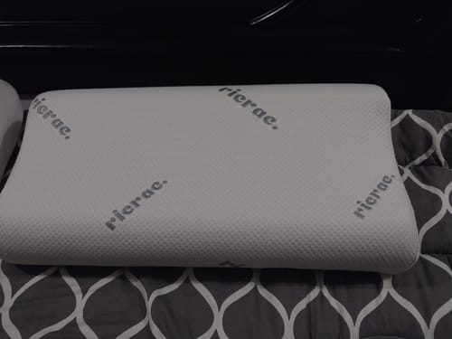 Customer photo review of Contour Memory Foam Pillow suitable for Neck & Shoulder Pain